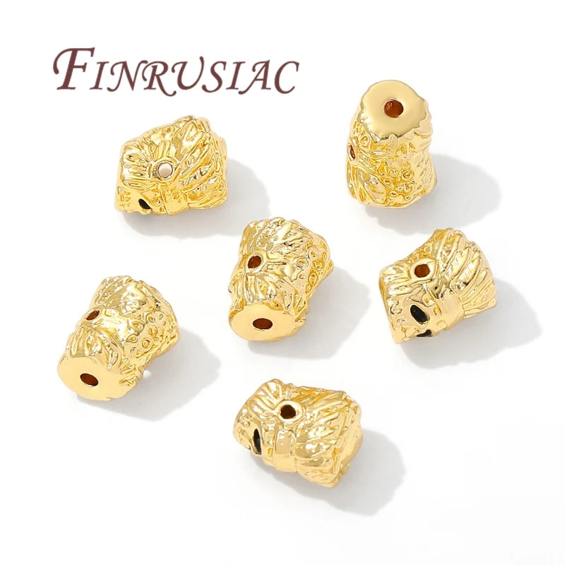 10mm 18K Gold Plated Spacer Beads – DIY Jewelry Making Jewelry Spacer Beads P3