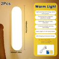 USB Rechargeable Motion Sensor LED Night Light – Dimmable Lamp Motion Sensor Night Light P3 2pcs Warm Light