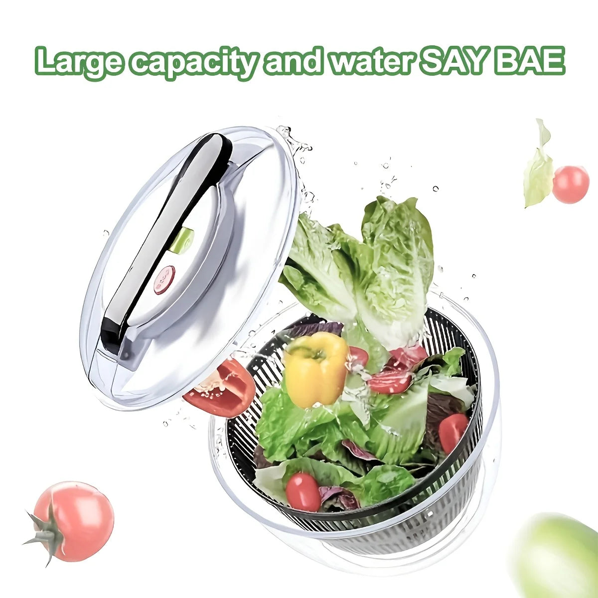 DUTRIEUX Manual Fruit & Vegetable Washer – 8L+ Food-Grade Produce Washing Machine P3