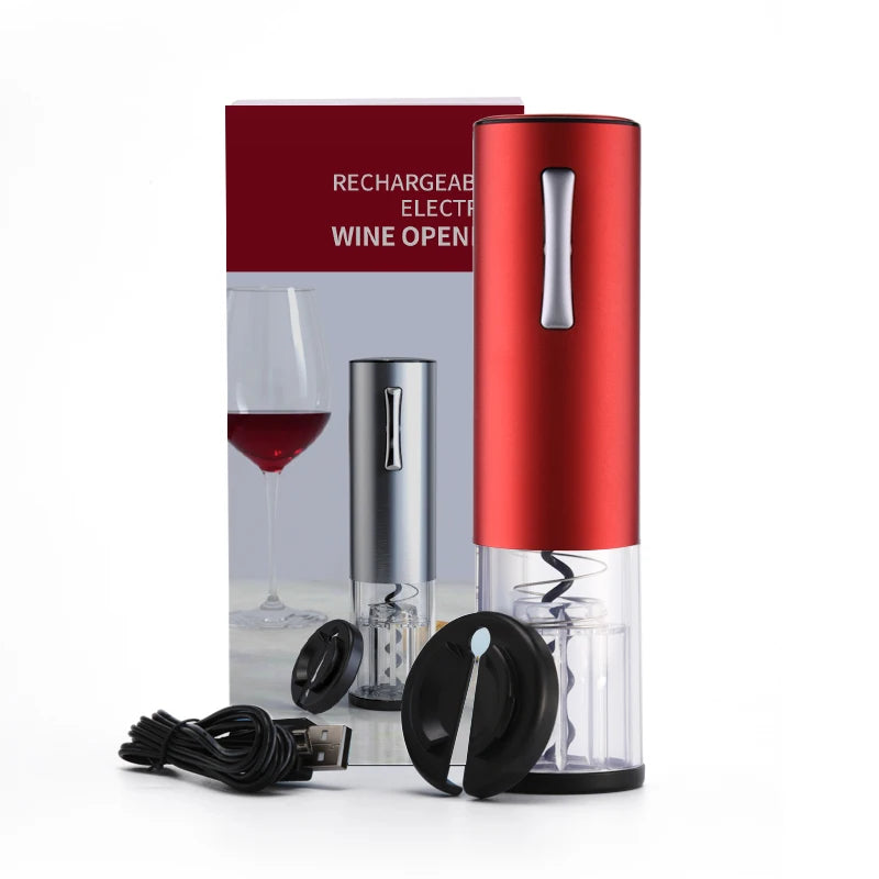 CLITON Electric Wine Opener – USB-C Auto Corkscrew Electric Wine Opener P3 KP3-372202C-6