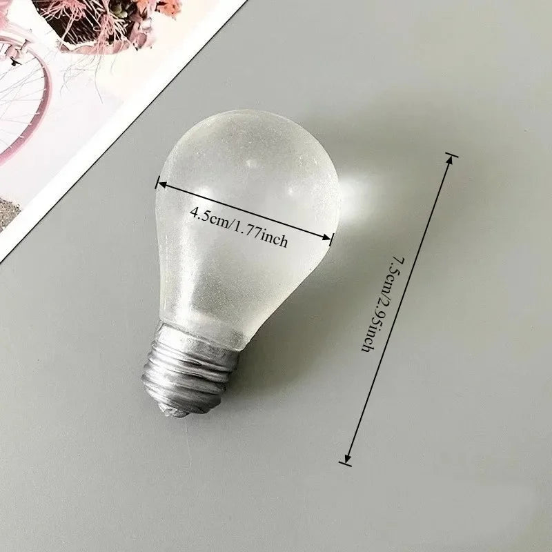 Light Bulb Squishy Toy – Photochromic Slow-Rising Fidget Squeeze Squishy Fidget Toy P3