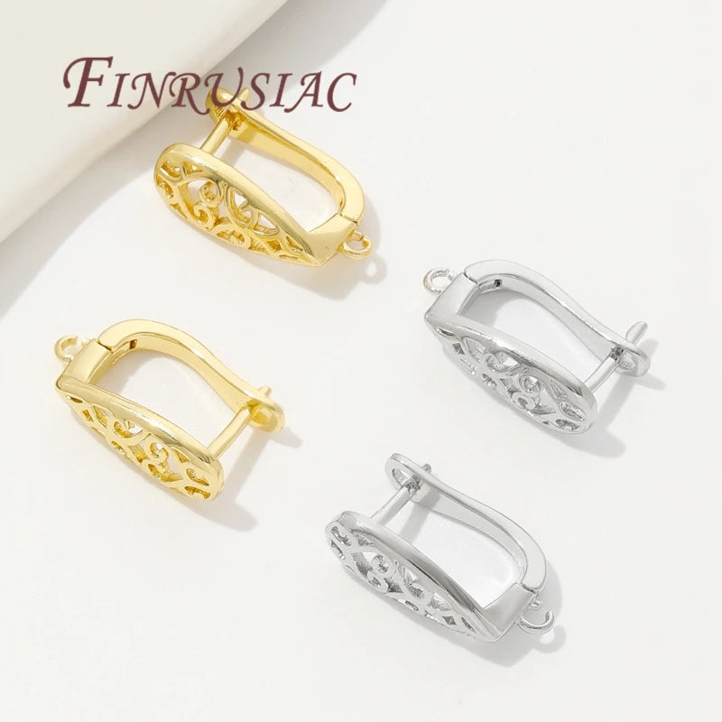 18K Gold Plated Earring Fasteners | DIY Jewelry Findings Earring Jewelry Findings P3