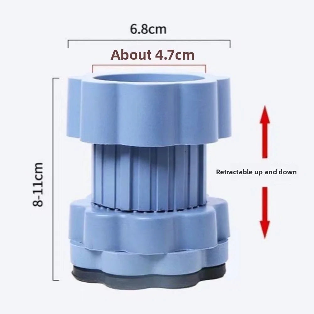 Adjustable Anti-Vibration Washing Machine Pads – 4pc Set Appliance Stabilizer Pads P3
