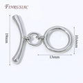 18K Gold Plated OT Toggle Clasp – Brass DIY Jewelry Connector