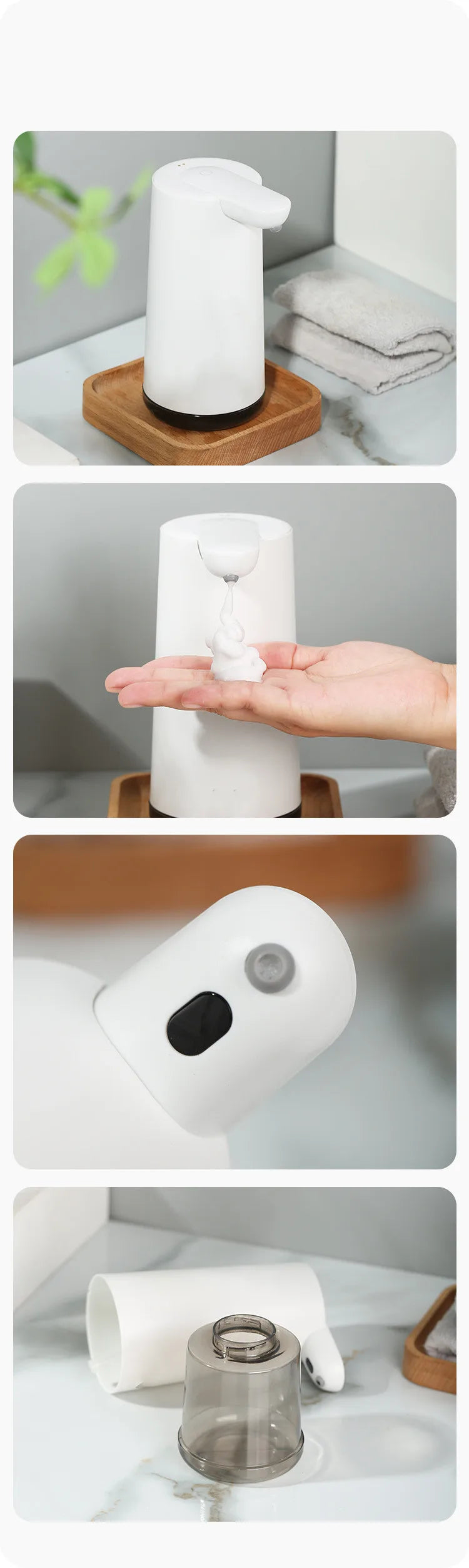 Touchless Automatic Foam Soap Dispenser | Sensor Hand Wash Foam Soap Dispenser P3