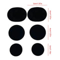 6-Pack Self-Adhesive Shoe Repair Patches – Heel & Toe Fix Shoe Repair Patches P3 Black
