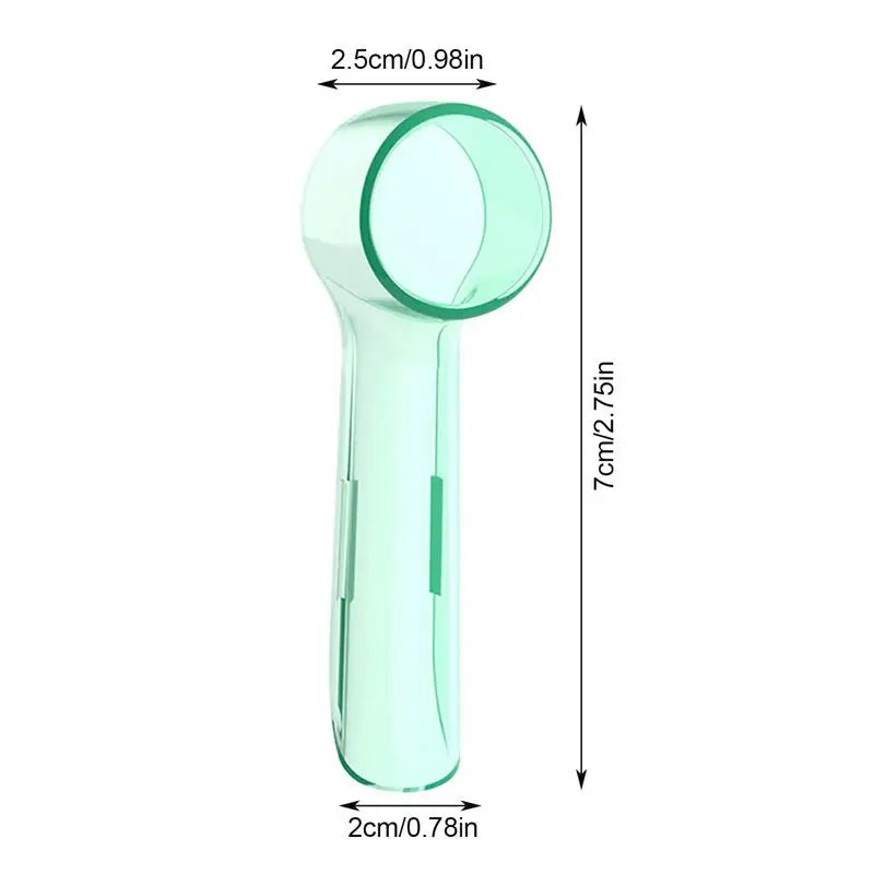 Dustproof Electric Toothbrush Head Covers – Round Cap ABS Toothbrush Head Cover P3
