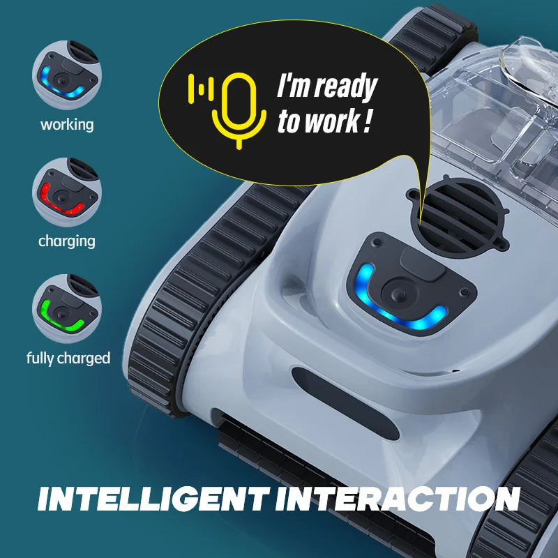 DUTRIEUX Cordless Robotic Pool Cleaner | Smart Auto Robot Robotic Pool Cleaner P3