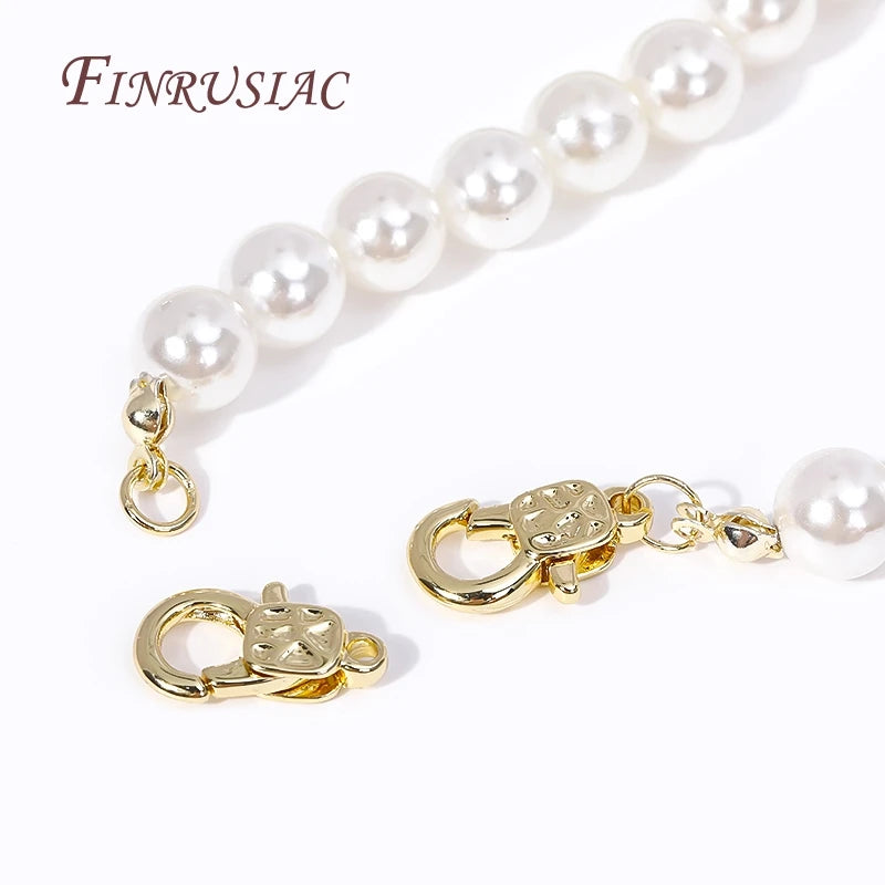 18K Gold Plated Lobster Clasps 15.2×9.5mm | DIY Jewelry Lobster Clasp Findings P3
