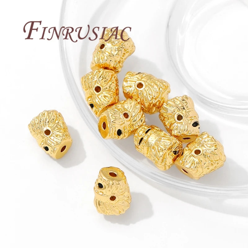10mm 18K Gold Plated Spacer Beads – DIY Jewelry Making Jewelry Spacer Beads P3