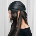Y2K Hip-Hop Headscarf – Punk Bling Women Hair Accessory Hair Headscarf Wrap P3 Black