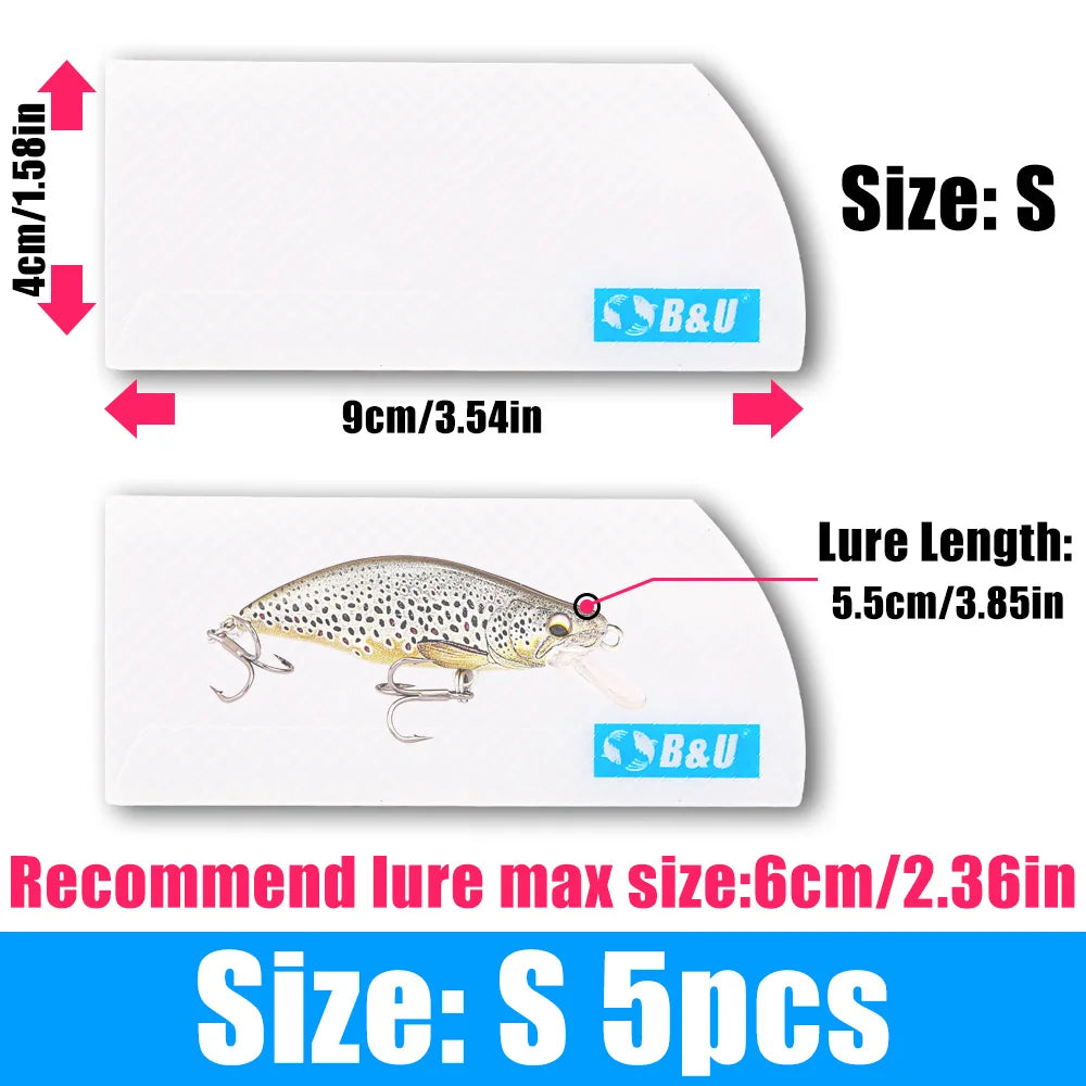 B&U Fishing Lure Protective Bags – Hard Lures & Crankbaits Fishing Lure Bags P3 S