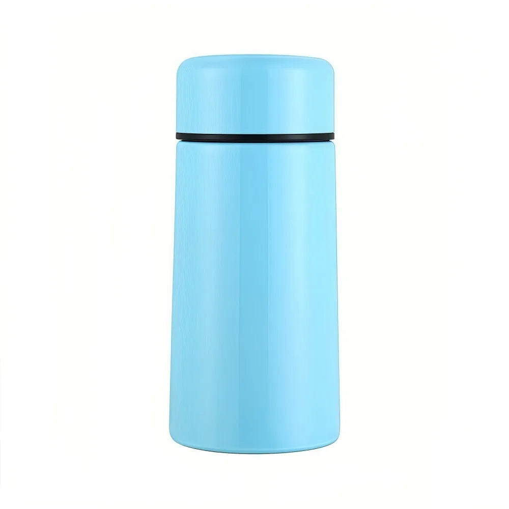 Mini Stainless Steel Pocket Thermos Cup 160ml – Portable Insulated Thermos Cup P3 Blue-160ML <50ml