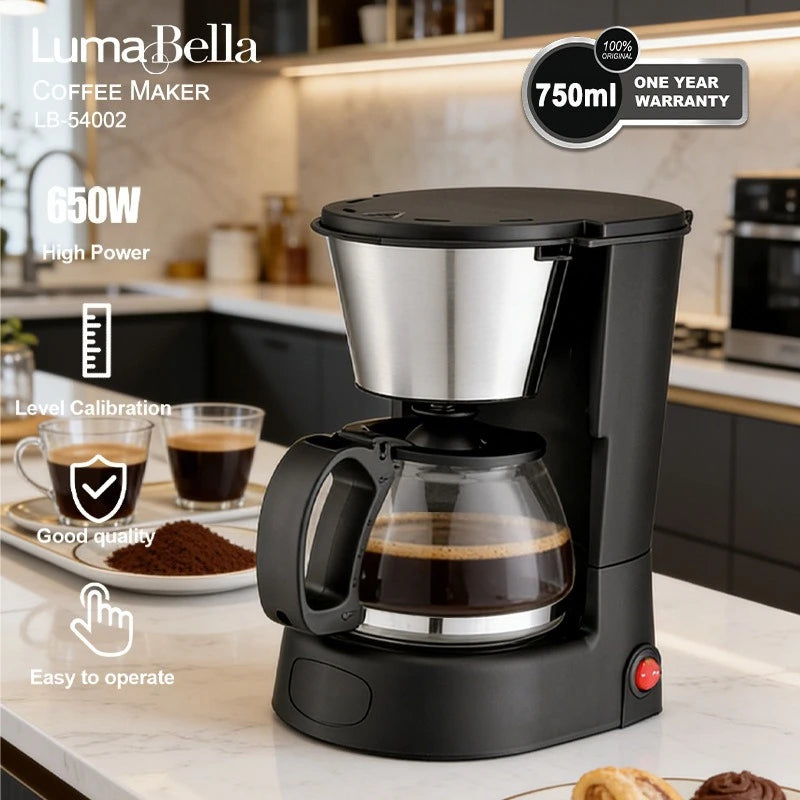 DUTRIEUX Automatic Drip Coffee Maker & Tea Machine Drip Coffee Maker P3