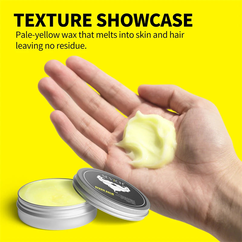 SEVICH Beard Balm for Men – Moisturizing Styling Wax 30g Beard Balm Wax P3