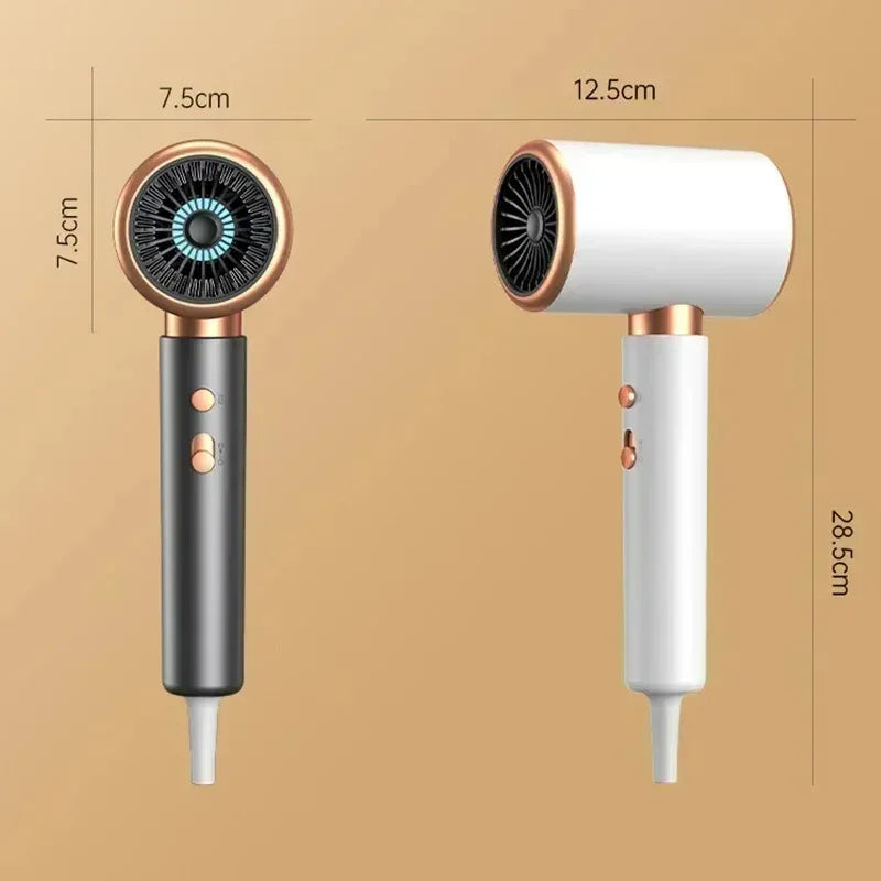 NOCCLILI 2000W Ionic Hair Dryer – Low Noise 3 Speed Lightweight Ionic Hair Dryer P3