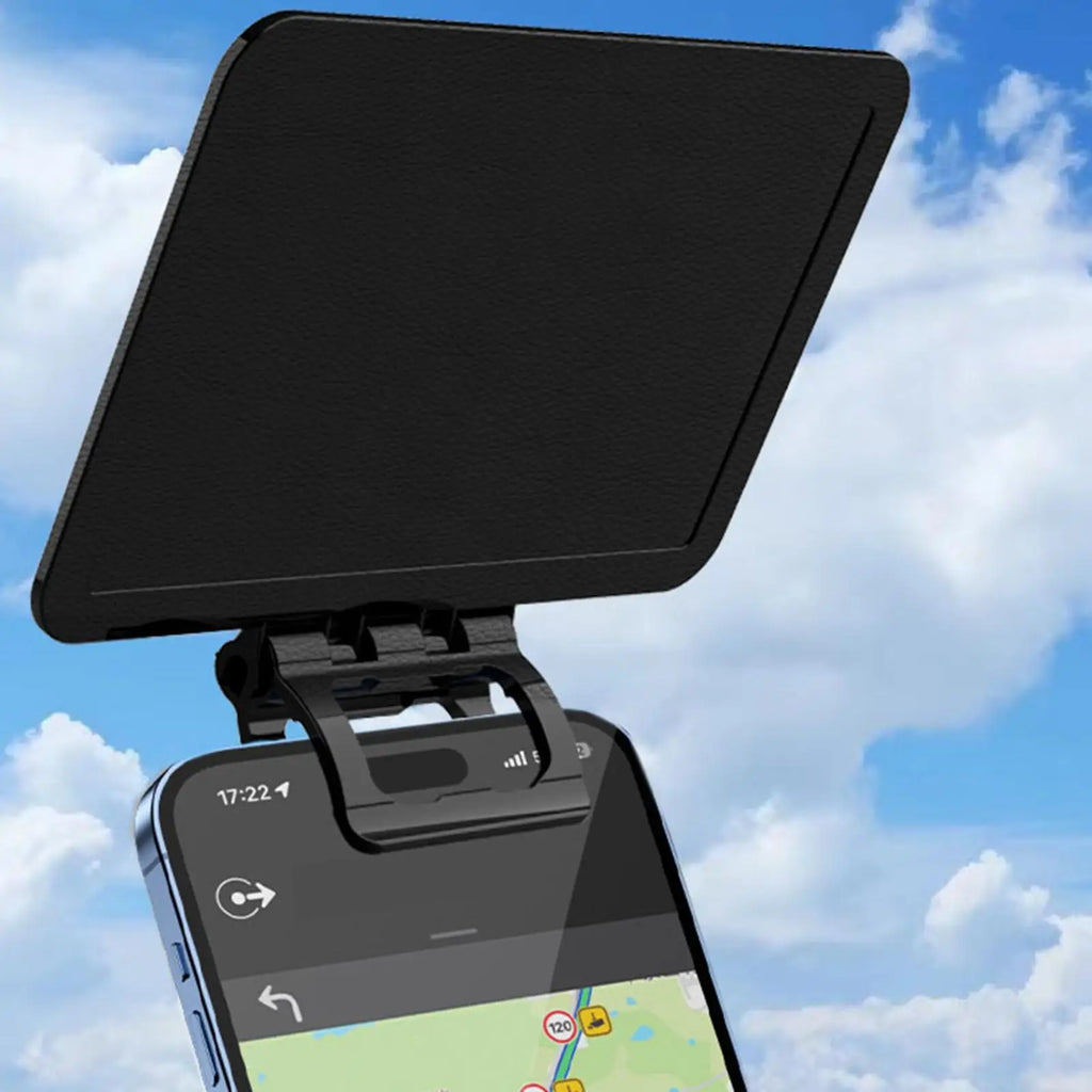 Foldable Phone Sun Shade – Anti-Glare UV Screen Visor Phone Screen Visor P3