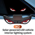 Solar Demon Eye LED Car Atmosphere Light | Wireless USB Car Atmosphere Light P3 H2