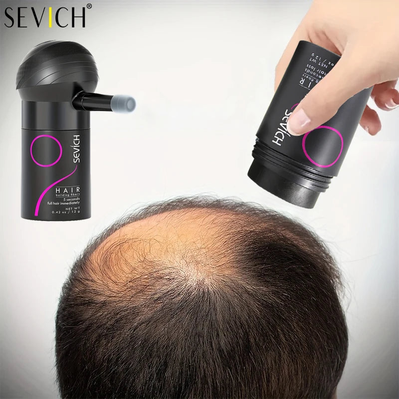 Sevich Keratin Hair Building Fiber Powder + Applicator | 10 Colors Hair Building Fiber P3