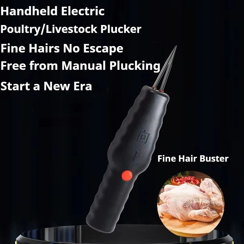 Electric Handheld Poultry Feather Remover – Chicken Duck Goose Poultry Feather Plucker P3