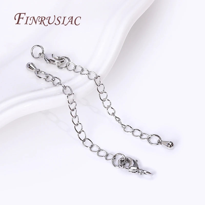 Gold Plated 66mm Extension Chain & Lobster Clasps – DIY Jewelry Jewelry Findings P3