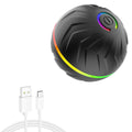 NOCCLILI Interactive Dog Toy – Rolling, Lights & 4Hr Battery Interactive Dog Toy P3 black