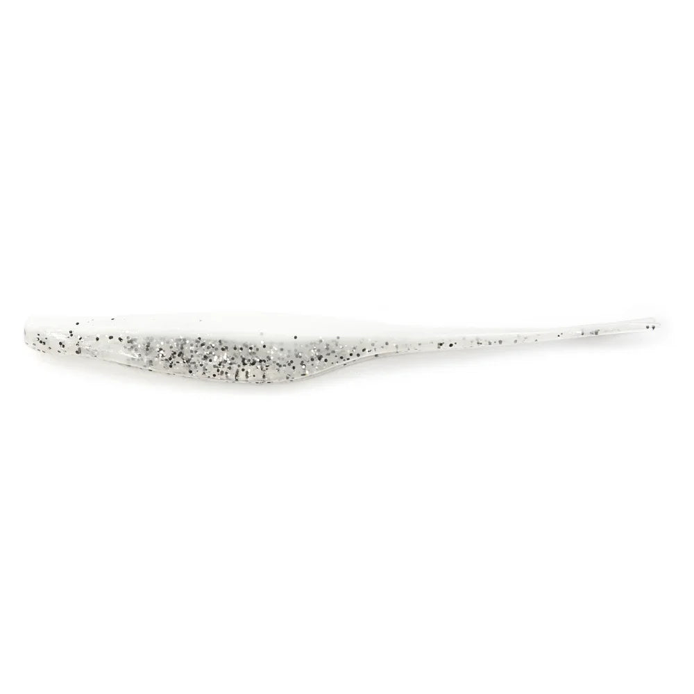 B&U Super Fluke Soft Bait Lures – Bass & Pike 3 Pack Soft Fishing Lure P3 white 3PCS-125mm-6g