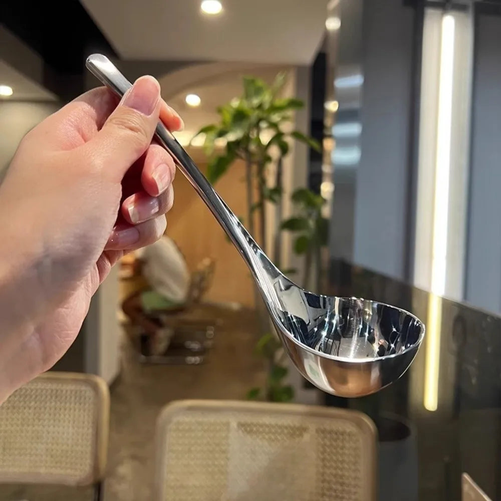 Stainless Steel Long Handle Rice Spoon – Durable Kitchen Utensil Kitchen Rice Spoon P3