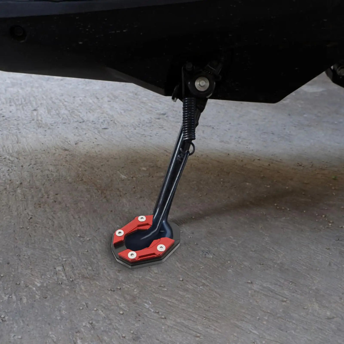 Motorcycle Kickstand Extension Pad – Aluminum Side Stand Plate Kickstand Extension Pad P3