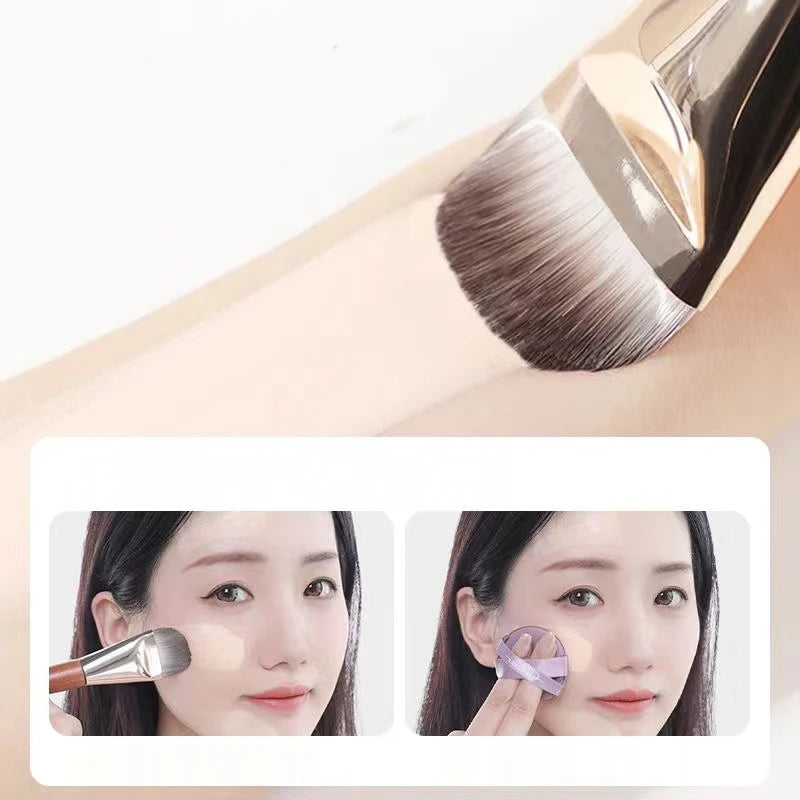 Ultra Thin Foundation & Contour Brush Set | Soft Blending Makeup Brush Set P3
