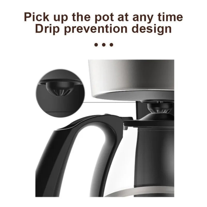 DUTRIEUX 750ml Automatic Drip Coffee Maker | Coffee Pot Drip Coffee Maker P3