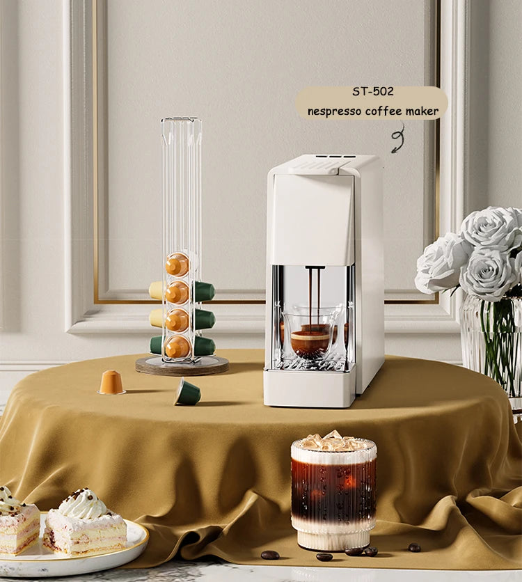 DUTRIEUX NP Capsule Coffee Maker – 19 Bar Single Cup Espresso Capsule Coffee Maker P3