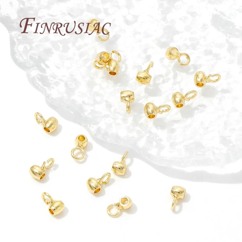 18K Gold Plated Pendant Bail Connectors – DIY Jewelry Findings Jewelry Making Findings P3