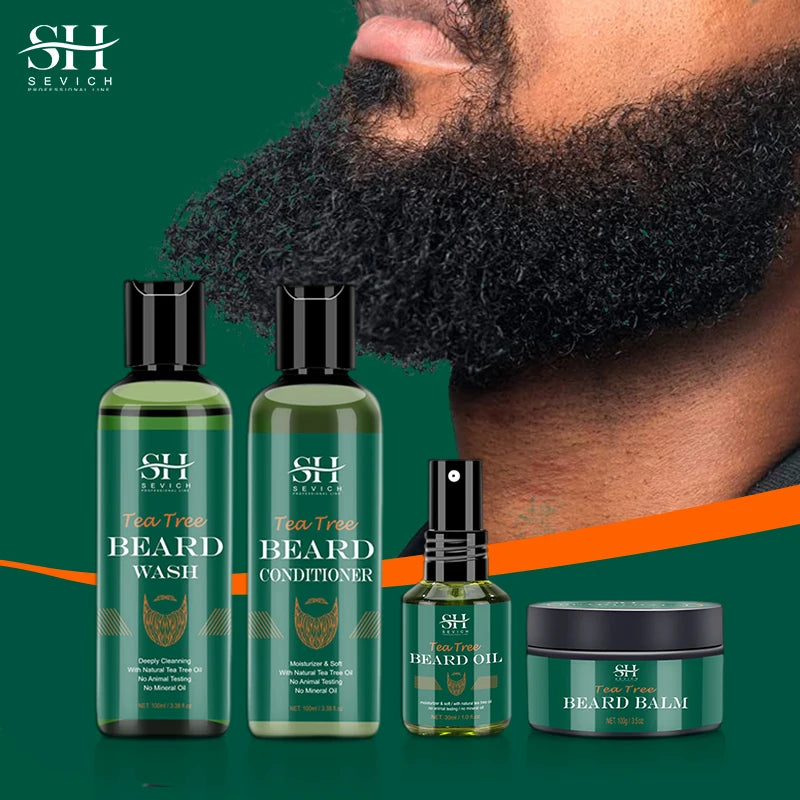 Sevich Tea Tree Beard Growth Essence & Oil – 100ml Beard Growth Essence P3