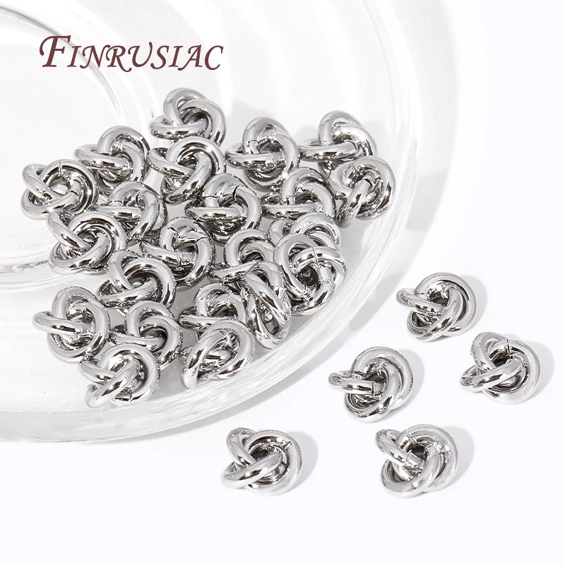 18K Gold Plated Spiral Spacer Beads – DIY Jewelry Making