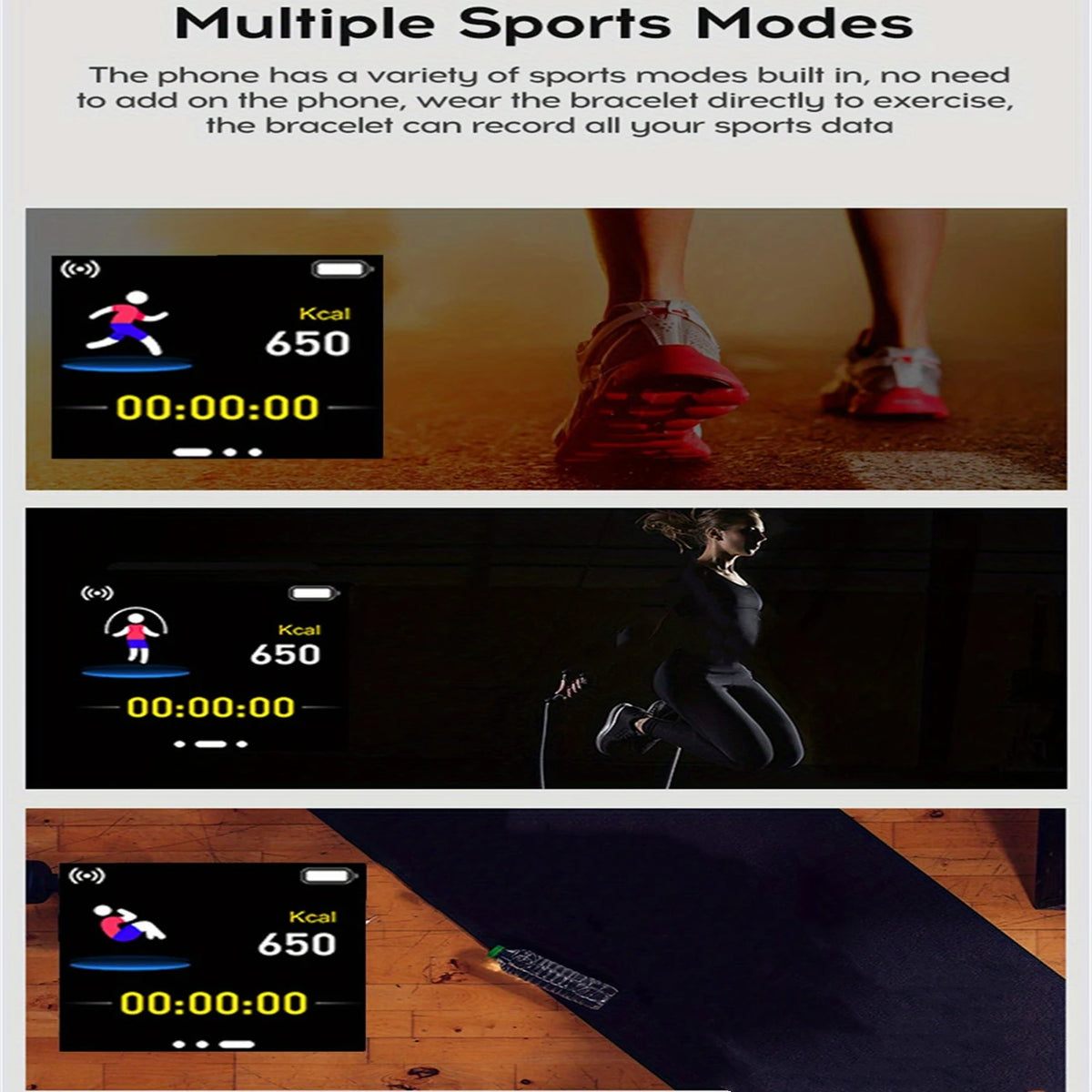 Smart Watch Fitness Tracker – Bluetooth Music & Heart Rate Monitor Bluetooth Smart Watch P3