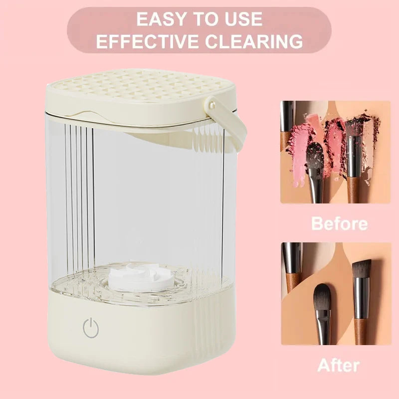 Electric Spinning Makeup Brush Cleaner & Dryer | USB