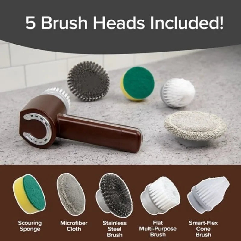 Multifunctional Electric Cleaning Brush – Kitchen & Bathroom Electric Cleaning Brush P3
