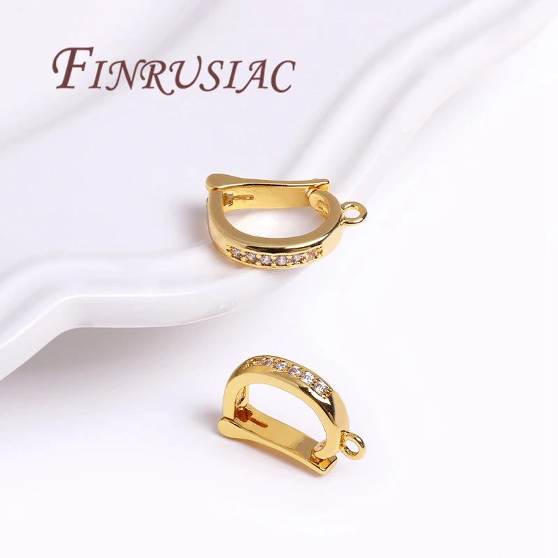 18K Gold Plated Charm Bail Spacer Beads – DIY Jewelry Findings Jewelry Making Findings P3