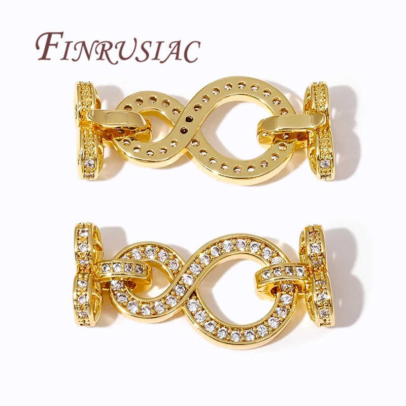 18K Gold Plated Connector Clasp for Bracelets & Jewelry DIY Jewelry Connector Clasp P3