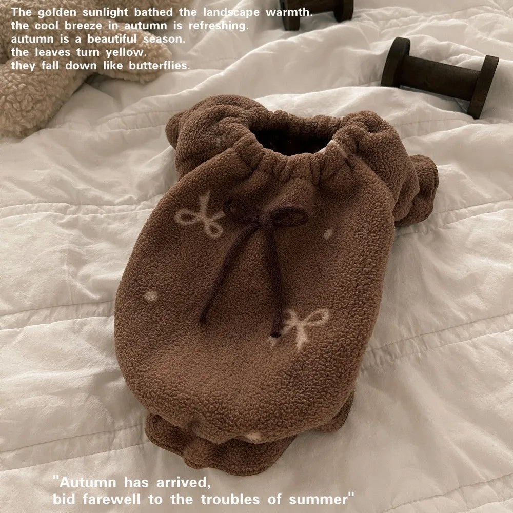 Double-Sided Plush Warm Dog Vest Coat | Small Dogs Dog Vest Coat P3 A XXL