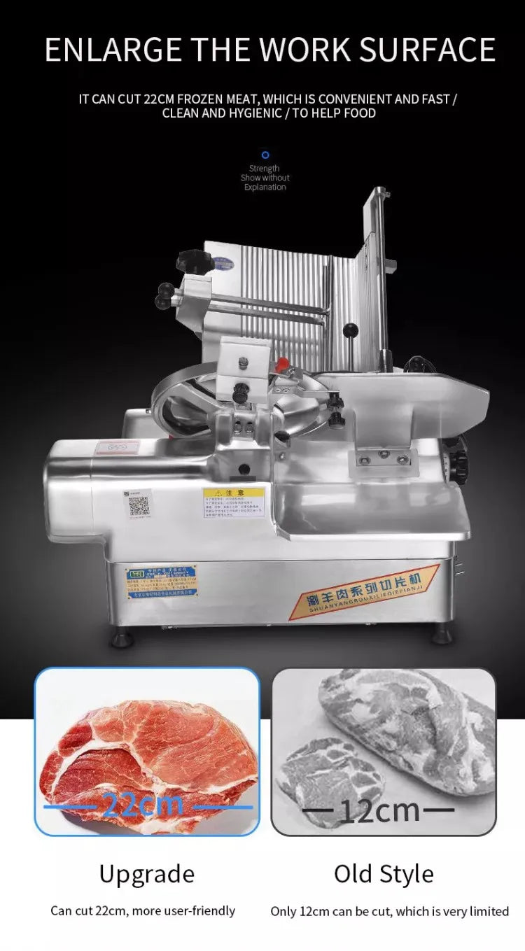 DUTRIEUX B320B Commercial Automatic Meat Slicer | 320mm Blade Commercial Meat Slicer P3