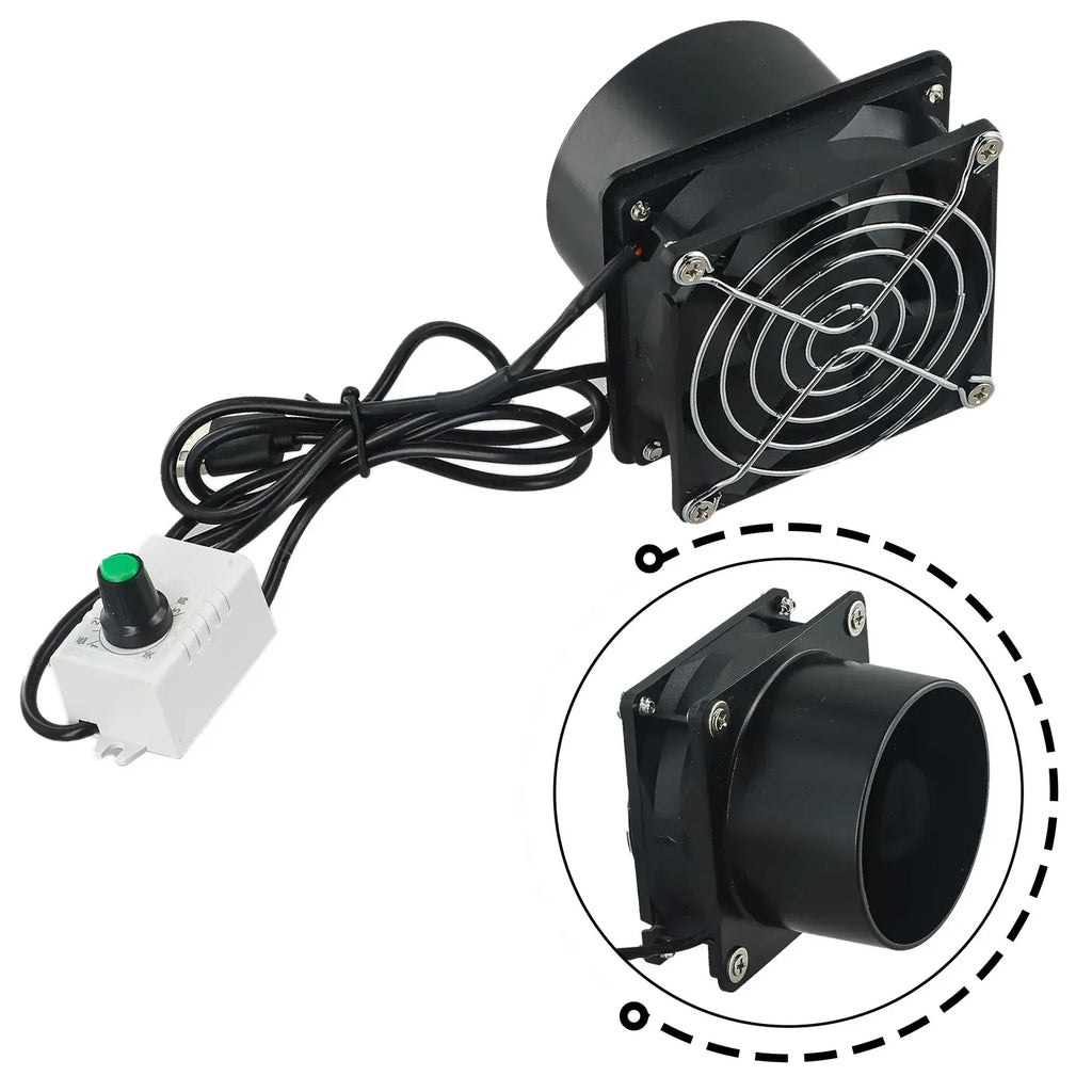 Adjustable Solder Fume Extractor Fan with 1M Duct | USB Powered Fume Extractor Fan P3