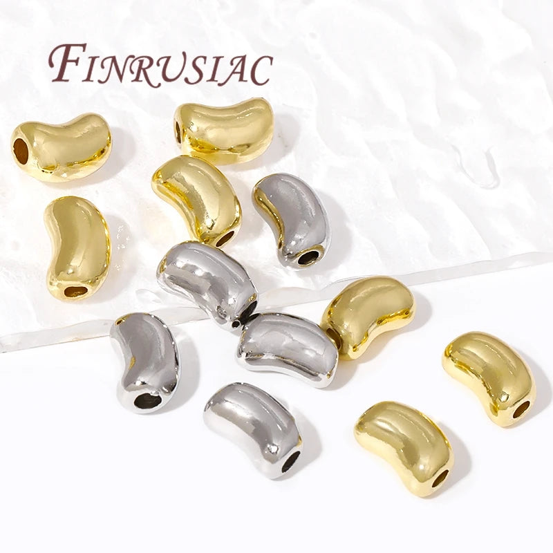 18K Gold Plated Metal Spacer Beads for Jewelry Making – 6mm Jewelry Making Beads P3