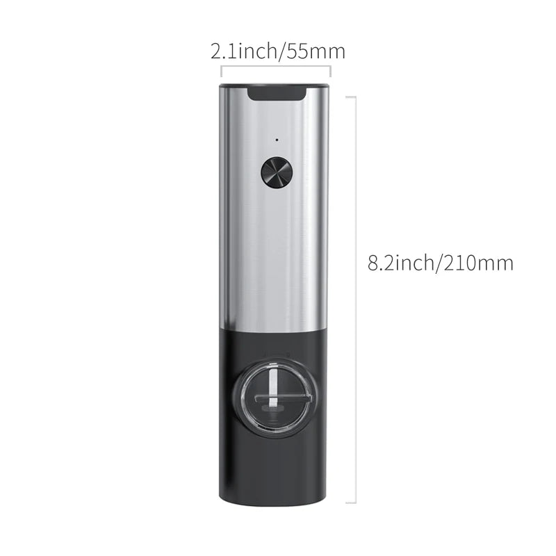 CLITON Electric Salt & Pepper Grinder Set – Adjustable Coarseness Electric Spice Grinder P3