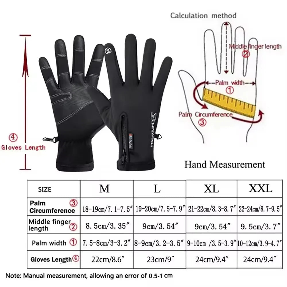 Winter Waterproof Thermal Touch Screen Gloves | Sports & Hiking Winter Sports Gloves P3
