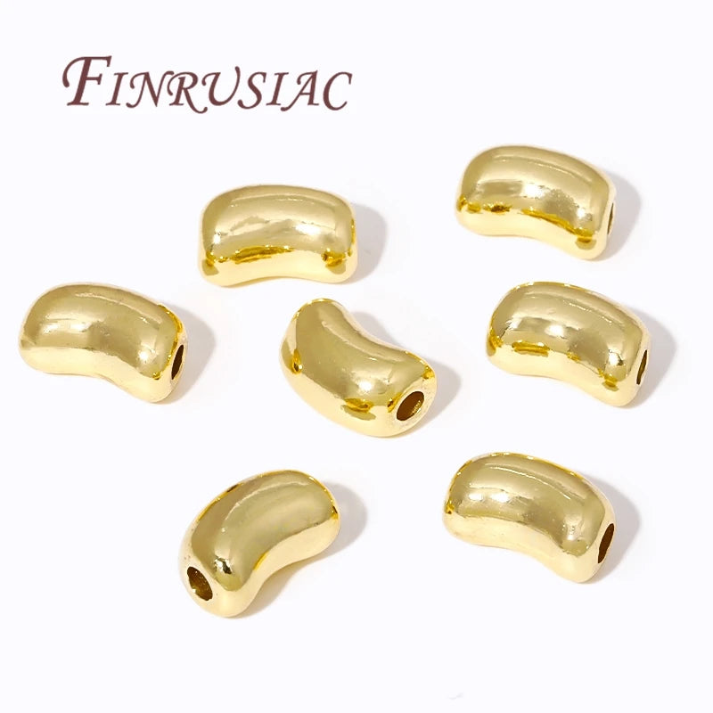 18K Gold Plated Metal Spacer Beads for Jewelry Making – 6mm Jewelry Making Beads P3