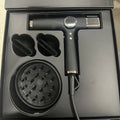 1800W Ionic Hair Dryer 110000 RPM Brushless Motor & Nozzles Ionic Hair Dryer P3 Light Grey US