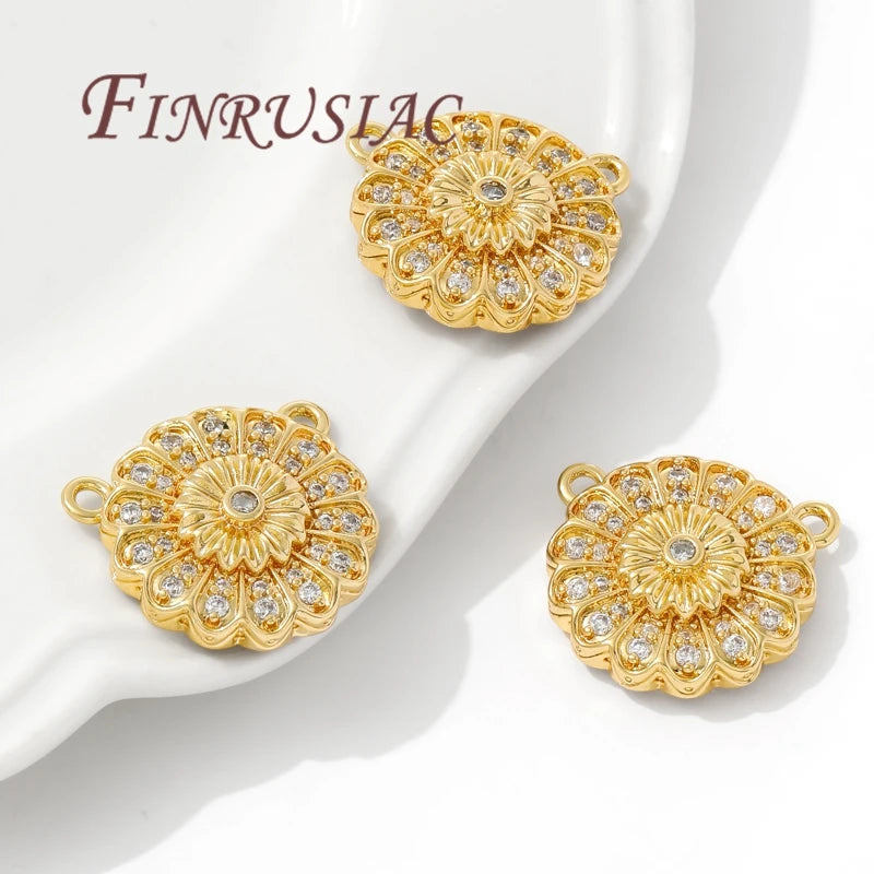 18K Gold Plated Magnetic Clasps – Bracelet DIY Connectors Magnetic Jewelry Clasp P3