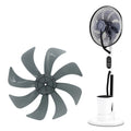 Portable Mist Evaporative Pedestal Stand Fan – 5-Blade 40W Pedestal Stand Fan P3 Default Title